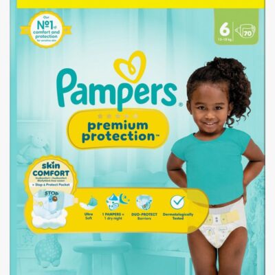 Pampers Premium Protection Bleer Str. 6 13-18 kg 70-pak