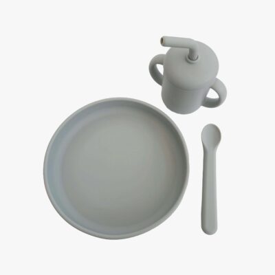Summerville Spisesæt 3 Dele, Silver Grey