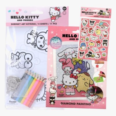 Hello Kitty Kreasæt med Klistermærker