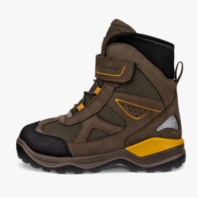 Ecco Snow Mountain WP 1V Vinterstøvler, Dark Clay, 25