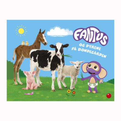 Bog - Fantus og dyrene på bondegården - fra 1-3 år