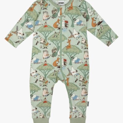 Mumitroldene by Martinex Free Time Pyjamas, Grøn, 92