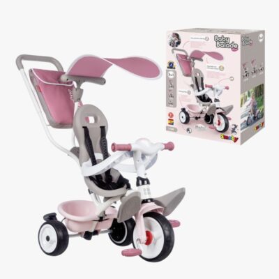 Smoby Trehjulet Cykel Baby Balade Plus, Lyserød