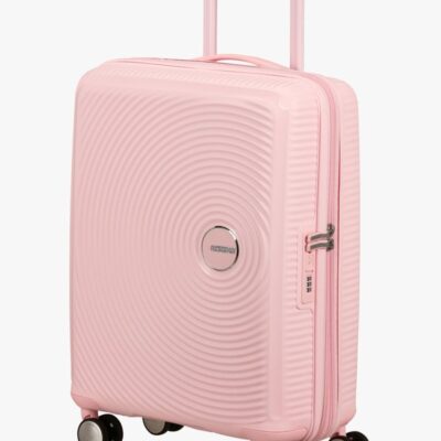 American Tourister Soundbox Spinner Kuffert 35,5L, Pastel Pink