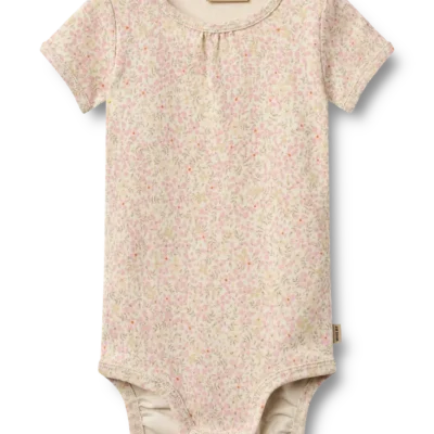 Linette Kortærmet Body - Coral Flowers - 68