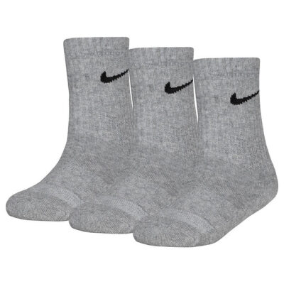 Nike Strømper - Cushioned - Dri-Fit - 3-pak - Grå