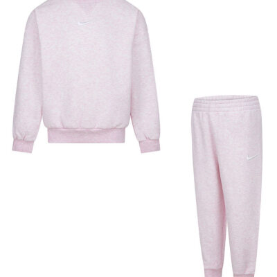 Nike Sweatsæt - Sweatshirt/Sweatpants - Pink Foam Heather