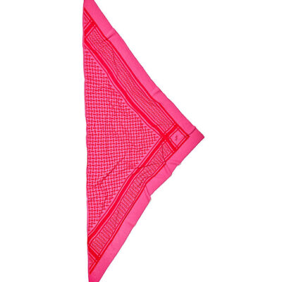 Lala Berlin Tørklæde - Triangle Trinity Classic M - Pink