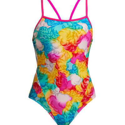 Funkita Badedragt - Single Strap - Cloudy Colours