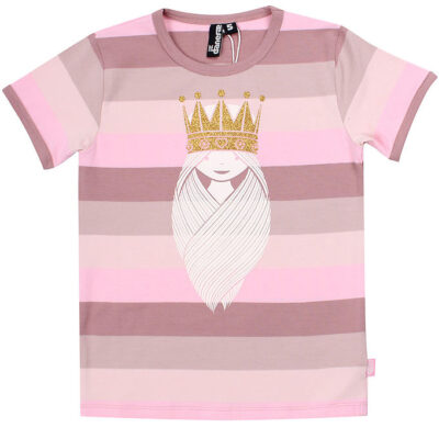 Danefæ T-shirt - Danerainbow Ringer - Poof Prinsesse