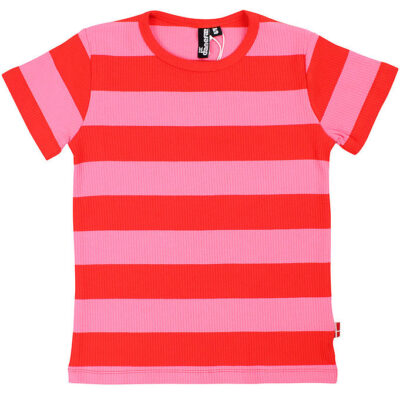 Danefæ T-shirt - Danestory - Summer Red/Bright Pink