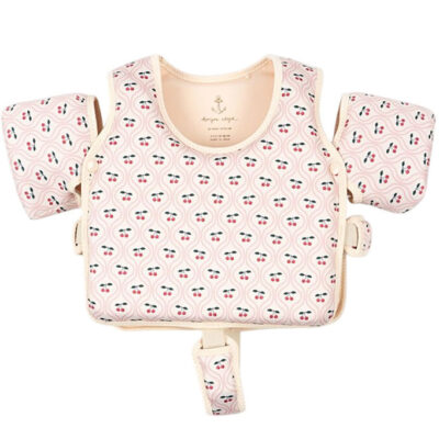 Konges Sløjd Svømmevest m. Vinger - Cherry Pink Motif