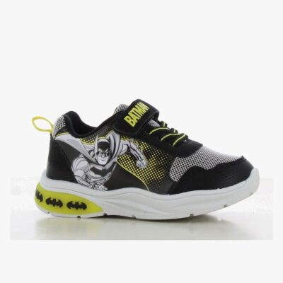 Batman Blinkende Sneakers, Black/Grey, 25