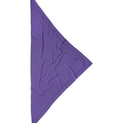 Lala Berlin Tørklæde - 162x85 - Triangel Solid M - Iris