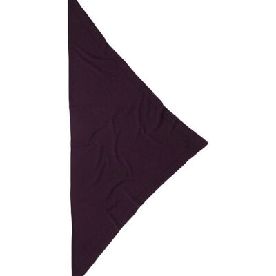 Lala Berlin Tørklæde - 162x85 - Triangel Solid M - Mosto