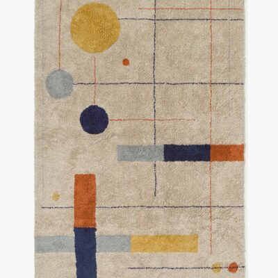 Lorena Canals Vaskbart Tæppe Geometriske Former 140x200