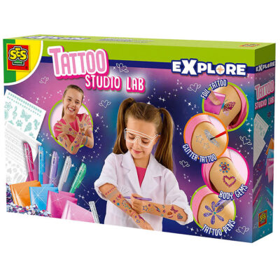 SES Creative Kreasæt - DIY Laboratoriet - Tatovering
