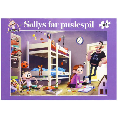 Forlaget Carlsen Puslespil - 160 Brikker - Sallys Far