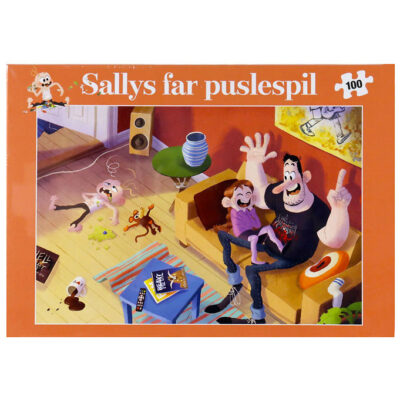 Forlaget Carlsen Puslespil - 100 Brikker - Sallys Far