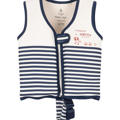 Konges Sløjd Ellis Neopren Badevest - Marin Stripe