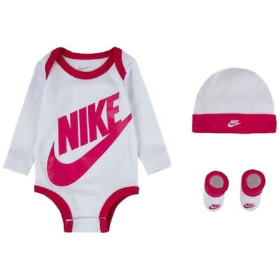Nike Gaveæske - Body l/æ/Hue/Strømper - Futura - Rush Pink