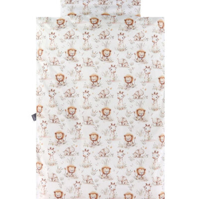 Junior Sengelinned, Dess. 1339 Beige m/ Sød Giraf