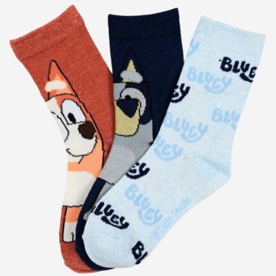 Bluey Strømper 3-pak, Multifarvet, 23-26