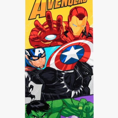 Marvel Avengers Strandhåndklæde, Multifarvet