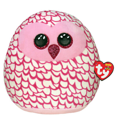 Ty Bamse - Squishy Beanies - 25 cm - Pinky