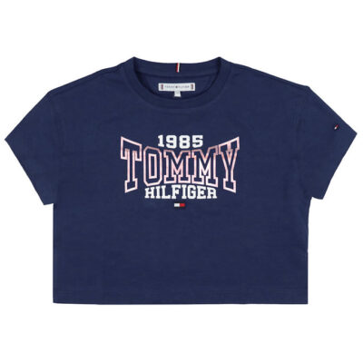 Tommy Hilfiger T-Shirt - 1985 Varsity Tee - Navy Voyage
