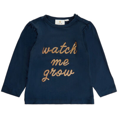 The New Siblings Bluse - Cuna - Navy Blazer