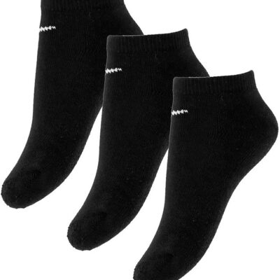 Nike Ankelstrømper - Cushioned - No Show - 3-pak - Sort