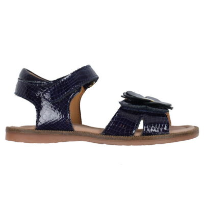 Bisgaard Sandaler - Barbara - Blue Croco
