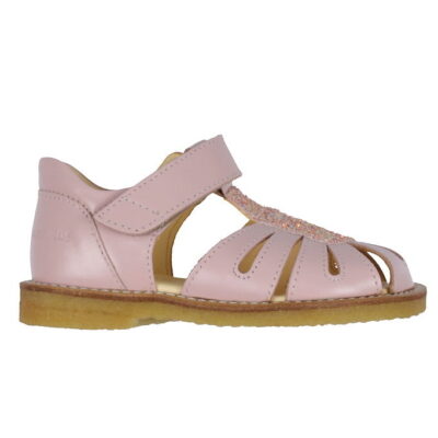 Angulus Sandaler - Pale Rose/Rose Glitter