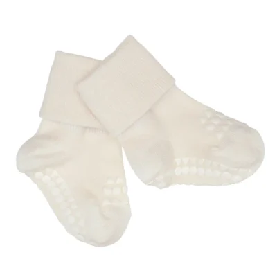 Skridsikre Strømper - Bamboo - Off white - 23/26