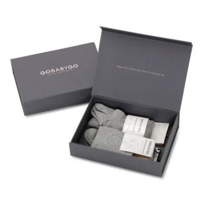 Kravle start pakke - Grey melange - 12-18M