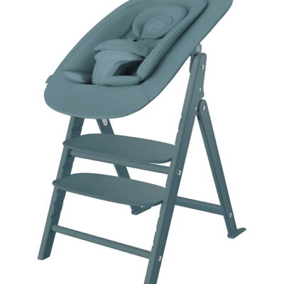 Cybex Højstol m. Gold Skråstol - Click & Fold - 4-i-1 - Stone Bl