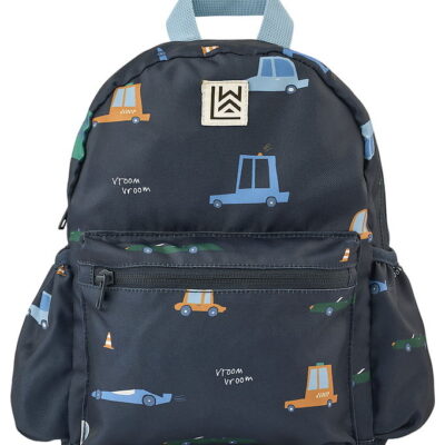 Liewood Rygsæk - Andreas - 5,5 L - Cars/Classic Navy