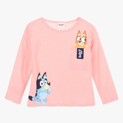 Bluey T-shirt, Pink, 98-104