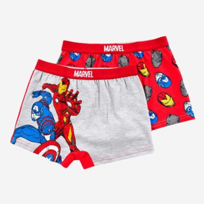 Marvel Avengers Boxer Underbukser 2-pak, Multifarvet, 110