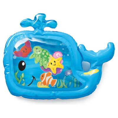 Hval aktivitetsmåtte med vand 38x31 cm