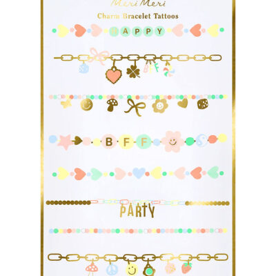Meri Meri Tatoveringer - Charm Bracelet