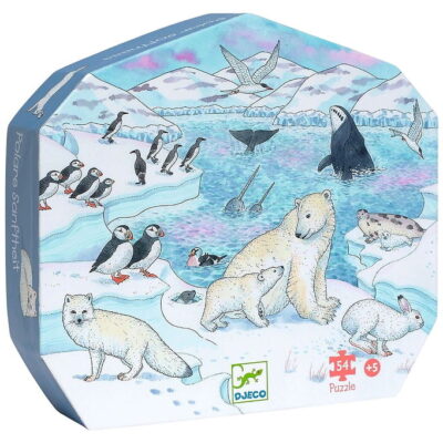 Djeco Puslespil - 54 Brikker - Polar Softness