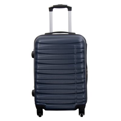 Kabinekuffert - Hardcase - Mørkeblå håndbagage kuffert tilbud