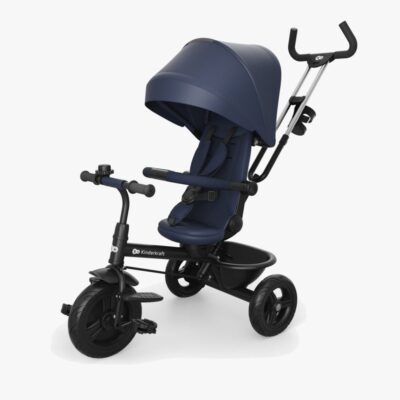 Kinderkraft Trehjulet Cykel Aston 2 Plus, Blå