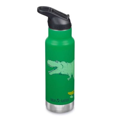 Klean Kanteen Kid Classic Termodrikkedunk - Kid SportCap - 355ml - Dino Skate