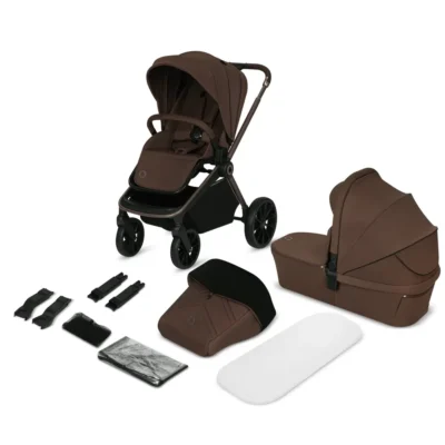 Lionelo Mika plus 2in1 Kombivogn - Mocha Mousse