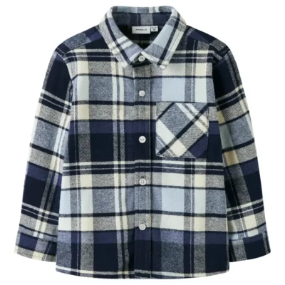 Detul Overshirt - Blue Fog - 104