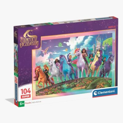 Unicorn Academy Puslespil 104 Brikker