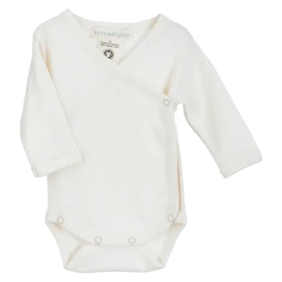 Nyfødt Slå-om Body - Off white - 50